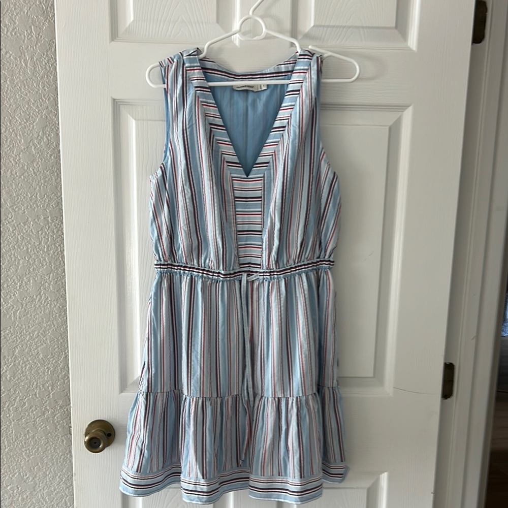 Vineyard Vines Blue and White Striped Dress